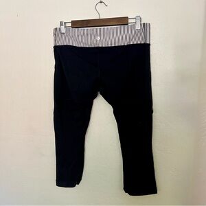 Lululemon crop leggings size 10